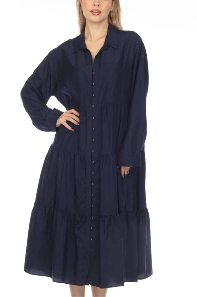 Nwt Johnny Was Silk  dress size Small